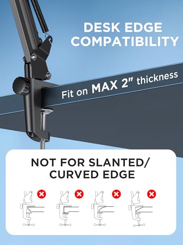 InnoGear 15x1.5x4 inches Microphone Stand Model MU01