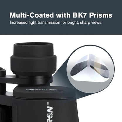 Celestron 50 Millimeter Cometron 71198-CGL 7 x 50 Porro Binoculars Water Resistant
