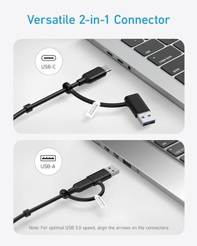 Anker 8-Port USB 3.0 Hub A8307 5Gbps Data Transfer