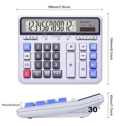 Comix 4.7 Inch c-2135 LCD Display Standard Function Calculator