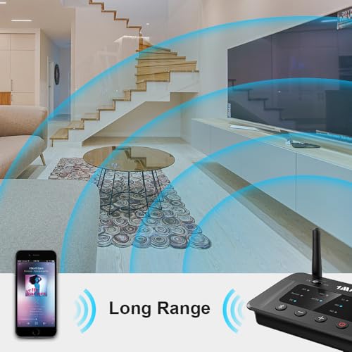 1Mii 3-in-1 B03 Bluetooth Transmitter Receiver 5.3 Black Audio Adapter