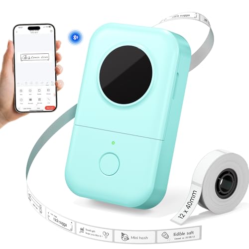 Phomemo D30 Mini Bluetooth Label Printer 203 DPI Portable Label Maker