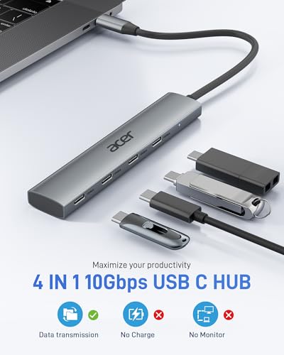 Acer 4 Port USB-C Hub Model ODK3D0