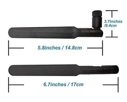 Tenmory 2-count Tri-Band 6GHz 5GHz 2.4GHz WiFi Antennas