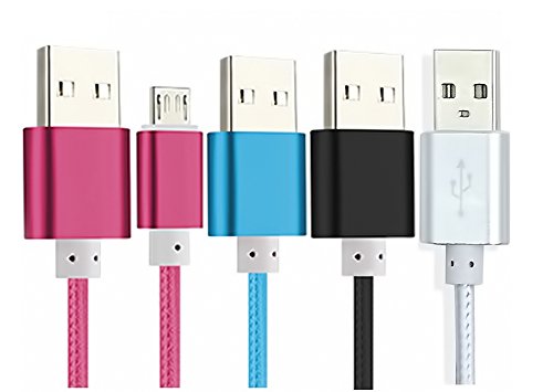4Pack 5ft Micro USB Cable for Kindle Devices