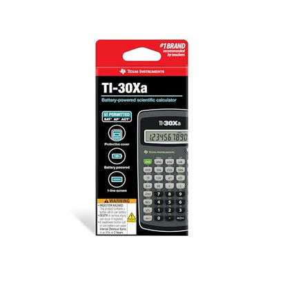 Texas Instruments 21 Inch TI-30Xa LCD 10-Digit Scientific Calculator