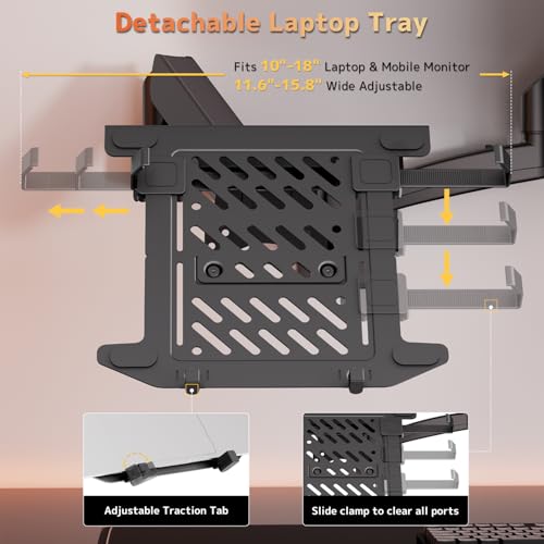 PUTORSEN 13-32 Inch PT13-S024LT3 Monitor and Laptop Wall Mount