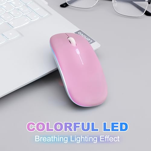 AZTZATZ Wireless Bluetooth Mouse Model Number: Wireless Bluetooth Mouse, Connectivity: Bluetooth 5.2/2.4G, DPI: 1600