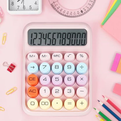 DANRONG 4 Inch CA07 12-Digit LCD Business Calculator