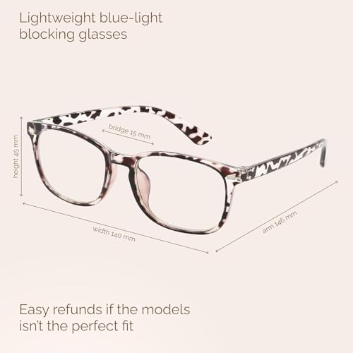 MIGSIR Medium GL666 Prescription Eyewear Frames Blue Light Filtering Full Rim Rectangular