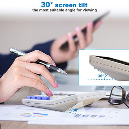 yxzzhx Standard Function Calculator 4.68 Inch LCD Display