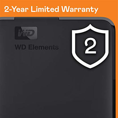 WD 2TB WDBU6Y0020BBK-WESN 5400 RPM 3.5-Inch External Hard Drive