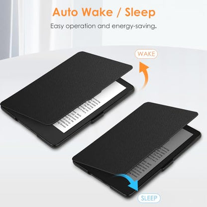 Fintie 6" Kindle Model No. C2V2L3/RS23CV Case - Lightweight Scratch Resistant PU Leather Cover with Auto Sleep/Wake Feature