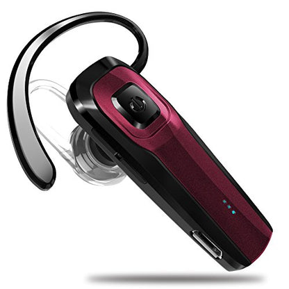 TOORUN M26 Red Bluetooth Earpiece Wireless Technology 5.1 Audio Driver Dynamic In Ear Headset