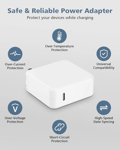 DJW 100W SM65CF-02 USB Type C Charger for MacBooks and USB-C Devices