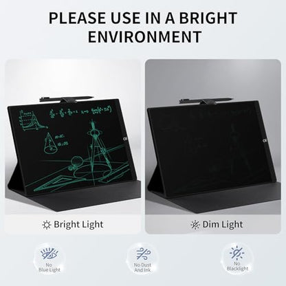 YOLIPULI 11.5AP 11.5" LCD Drawing Tablet with Leather Case and Magnetic Pen