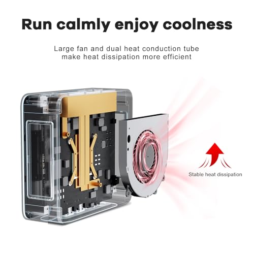 Beelink Mini PC SER5 AMD Ryzen 5 5500U 4K 60Hz Mini PC