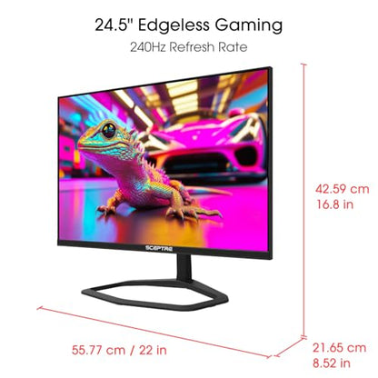 Sceptre 25 Inch E255B-FWD240.A1 FHD 1080p 240Hz LED Monitor