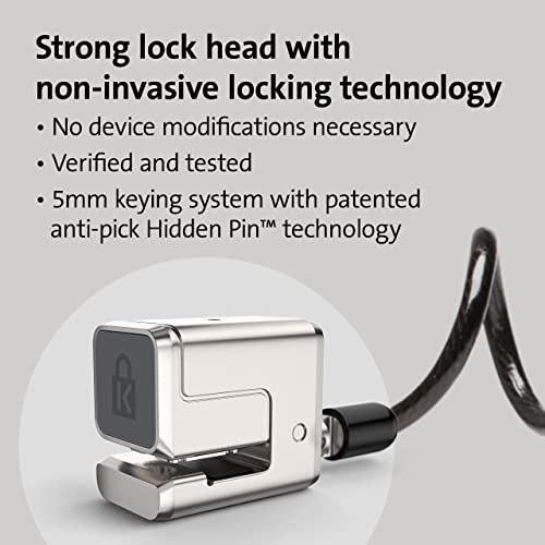 Kensington Portable Keyed Cable Lock K68138WW Surface Pro and Surface Go Security System