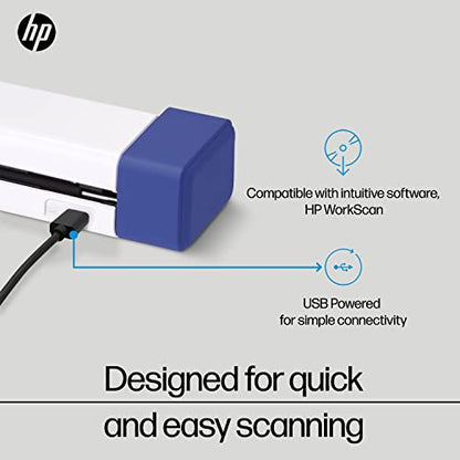 HP 2" x 11.6" Document Scanner HPPS100 300 dpi USB