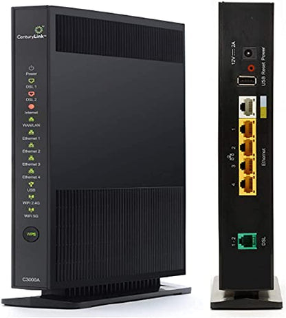 ScreenBeam C3000A Dual-Band Wireless DSL Modem Router 802.11ac 4 Ports