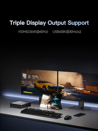 MINISFORUM MS-01 Core i9-13900H Mini PC Barebone, 3840x2160 Resolution, 60Hz, LED, Workstation