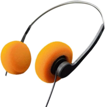 Junfamilee 1 PHFU008 Over-Ear Headphones Wired 20Hz-20kHz Dynamic Driver Orange