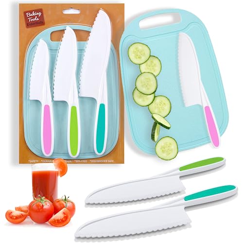 GONEJALL Kids Knife Set 4 Pieces K-GO-KK1 Kitchen & Baking Supplies
