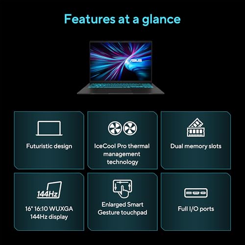 ASUS 16" V3607VM-DS79 1920x1200 144Hz LED Notebook
