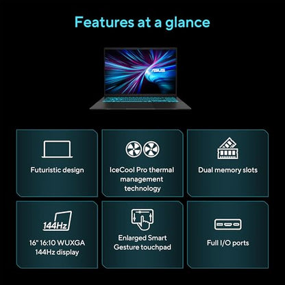 ASUS 16" V3607VM-DS79 1920x1200 144Hz LED Notebook