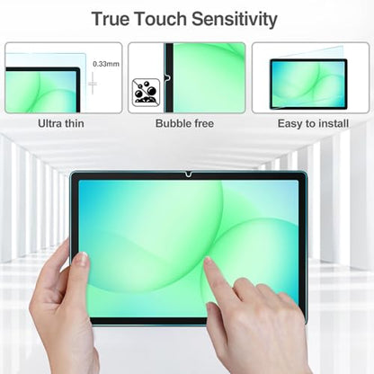 ProCase 11 Inches Tempered Glass Screen Protector for Galaxy Tab A9 Plus 2023 / A11 Plus 2025, 9H Scratch Resistance
