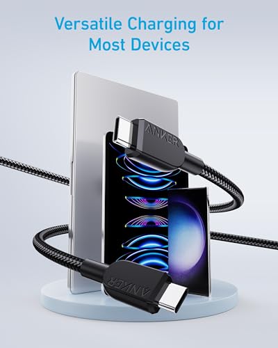 Anker 10FT A81C7 USB Type C Male-to-Male Cable 240W 12A