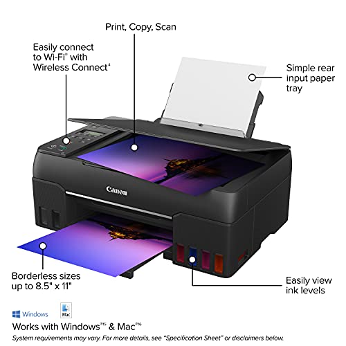 Canon PIXMA G620 4800 x 1200 DPI Wireless All-In-One Printer