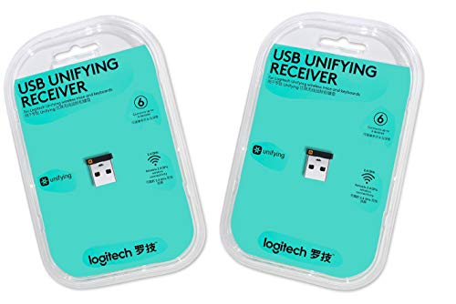 Logitech USB Unifying Receiver 2.0 Count USB Computer Network Adapter