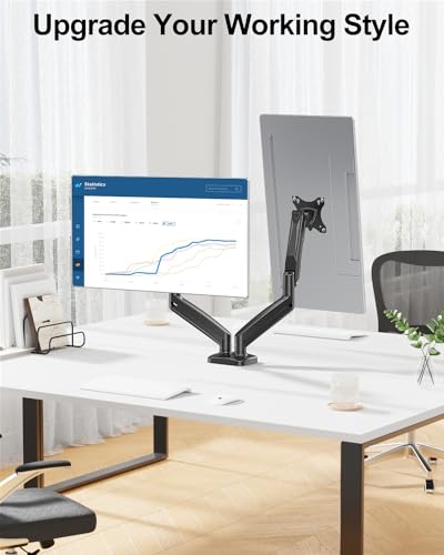 MOUNT PRO Dual Monitor Mount 13-32 Inches Tabletop Mount Articulating with Full Motion Arm