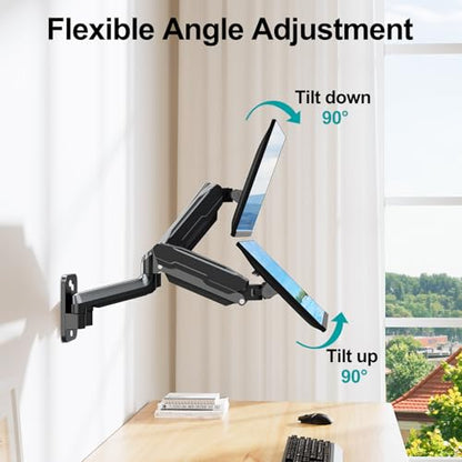 MOUNT PRO Dual Monitor Wall Mount 13-32 Inch, Model PR7002, Articulating, VESA 75x75/100x100