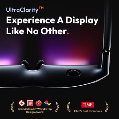 VITURE 135 Inches V1241 Anti-Clip Glasses, UltraClarity Display, Electrochromic Film, A+ Eye-Care Certified