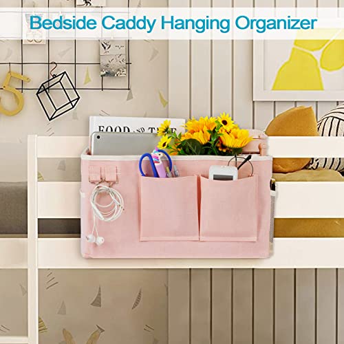 Loghot 37x12x20cm ASDF1221 Bedside Storage Caddy Hanging Organizer