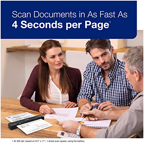 Epson WorkForce ES-60W 1200 dpi Wireless Portable Document Scanner B11B253201