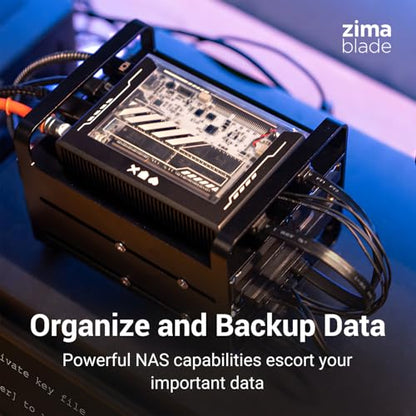 ZimaBlade 16GB Intel Core i7 Quad-Core Personal Server PCIe SATA CasaOS