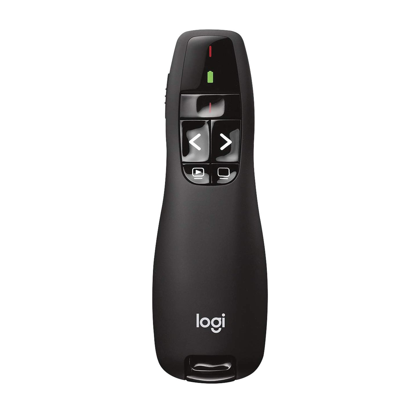 Logitech R400 Wireless Presenter 2.4GHz 50 Feet Red Laser Remote USB-A