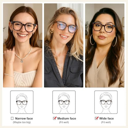 Madison Avenue Medium UKAU-0003-GY Rectangular Full Rim Blue Light Blocking Glasses