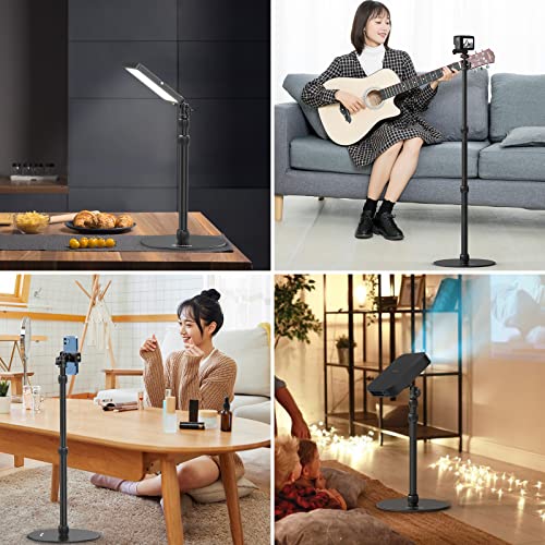 jusmo Adjustable Aluminum Projector and Camera Stand with Heavy Base for Multimedia Applications