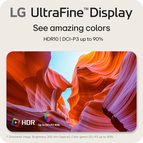 LG 27US500-W 27-Inch 4K UHD 60Hz IPS Monitor