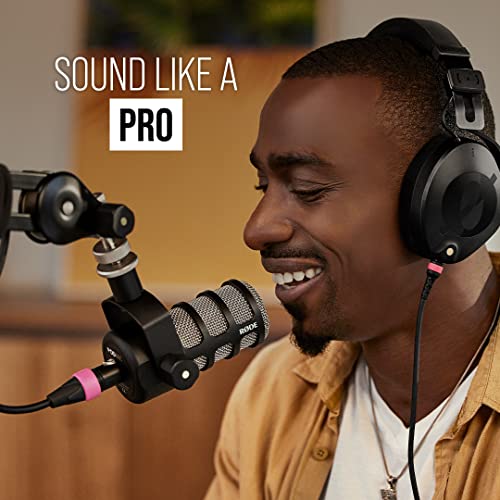 RØDE 9 x 6 x 4 inches PodMic 150 Ohms 1 Channel Cardioid Microphone