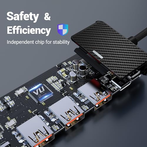 OBERSTER 5 in 1 USB-C Hub OB-HB046-E-011 with 4K HDMI Output and USB 3.2 Ports