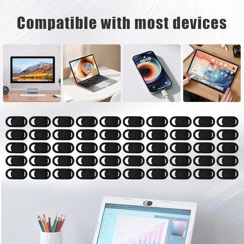Eiodoni 7.83 x 2.72 x 0.12 inches Webcam Cover Privacy Slide