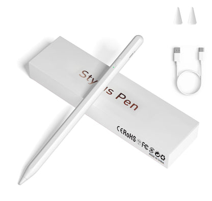 JXYHMY Stylus Pen for Touch Screens, Universal Fine Point Design, Magnetic Adsorption, Compatible with Smartphones and Tablets, White