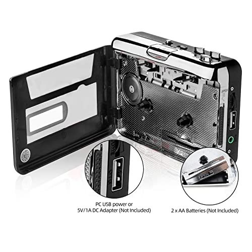 Reshow 1.0 Count 136-RS-GCP231WH001-US Cassette to MP3 Converter