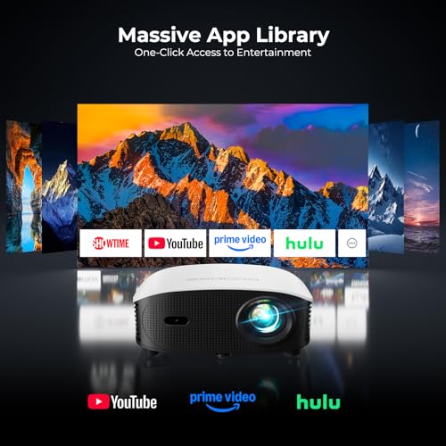 GOODEE YG600 Mini 1080P Portable Projector LCD Desktop 400 Inches